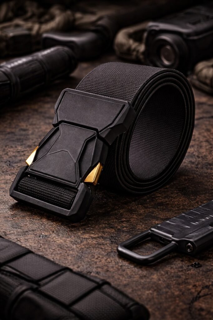 Heavy-duty tactical belt