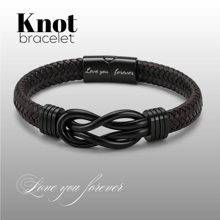 Stylish knot bracelet for men