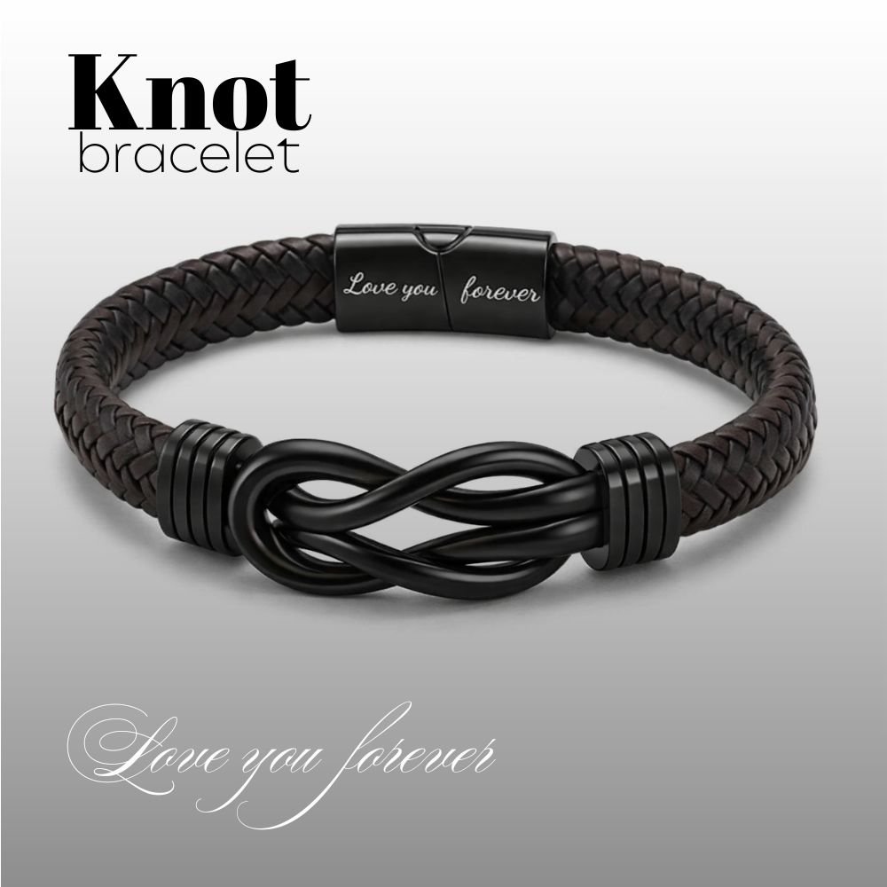 Stylish knot bracelet for men
