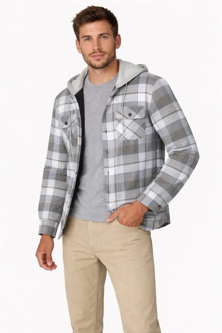 Wrangler Authentics men’s flannel shirt jacket